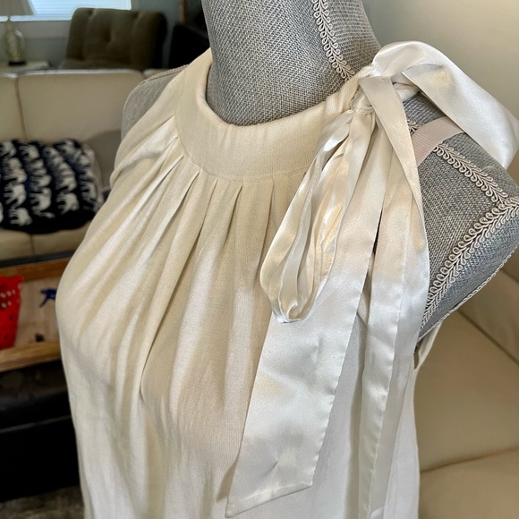 Silk Cotton Blend Halter Top - C’est City - Picture 6 of 12